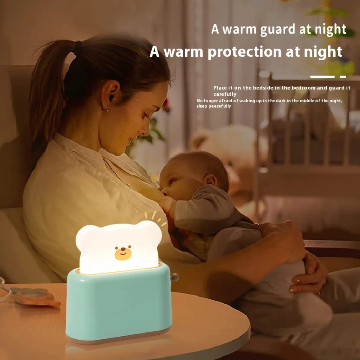 Bread Bear Desktop Night Lamp